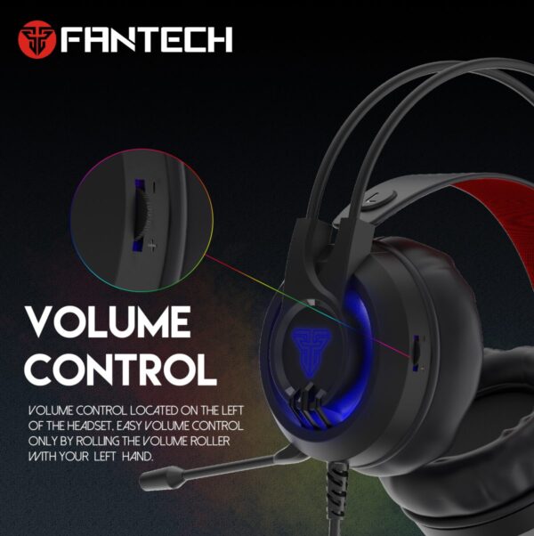 FANTECH HG20 CHIEF II Over-Ear Gaming Headset - Image 4