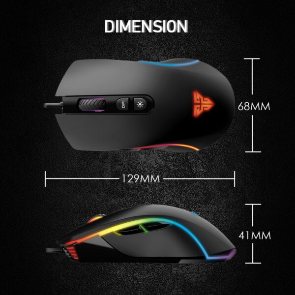 Fantech X16 V2 THOR II MACRO RGB GAMING MOUSE - Image 3