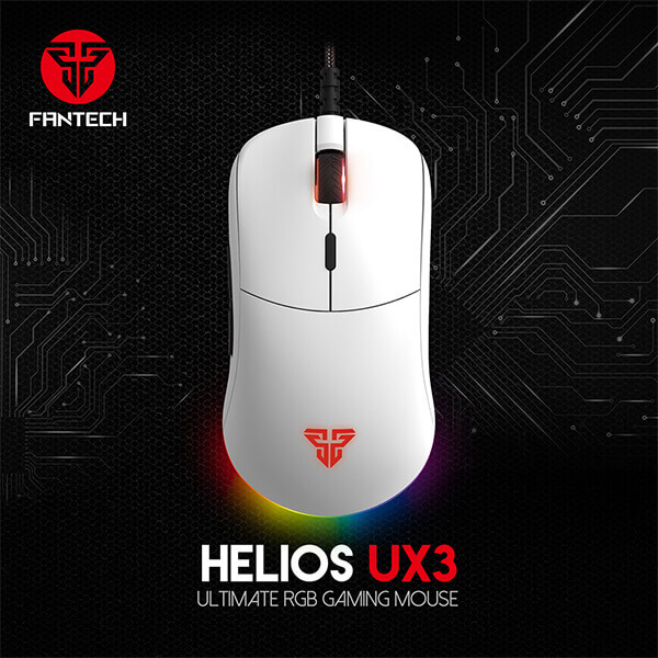 Fantech HELIOS UX3 Space Edition MACRO RGB Gaming Mouse