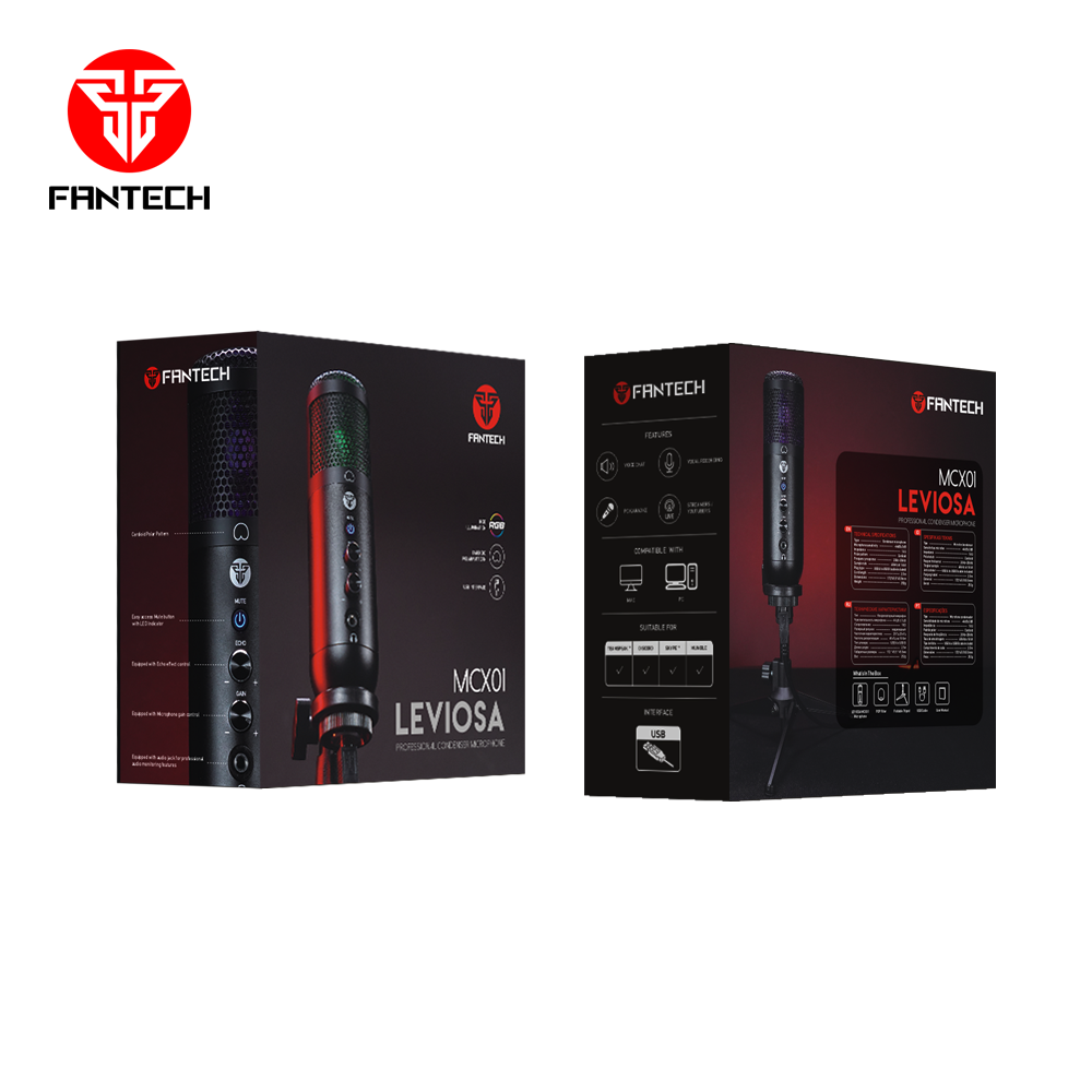 Fantech Leviosa MCX01 Professional Condenser Microphone - Image 3