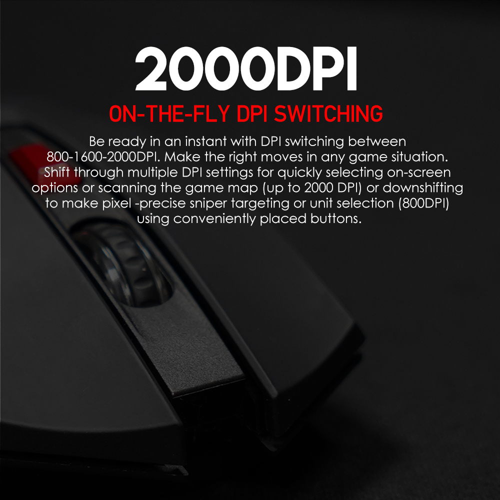 FANTECH WG10 RAIGOR II WIRELESS MOUSE - Image 9