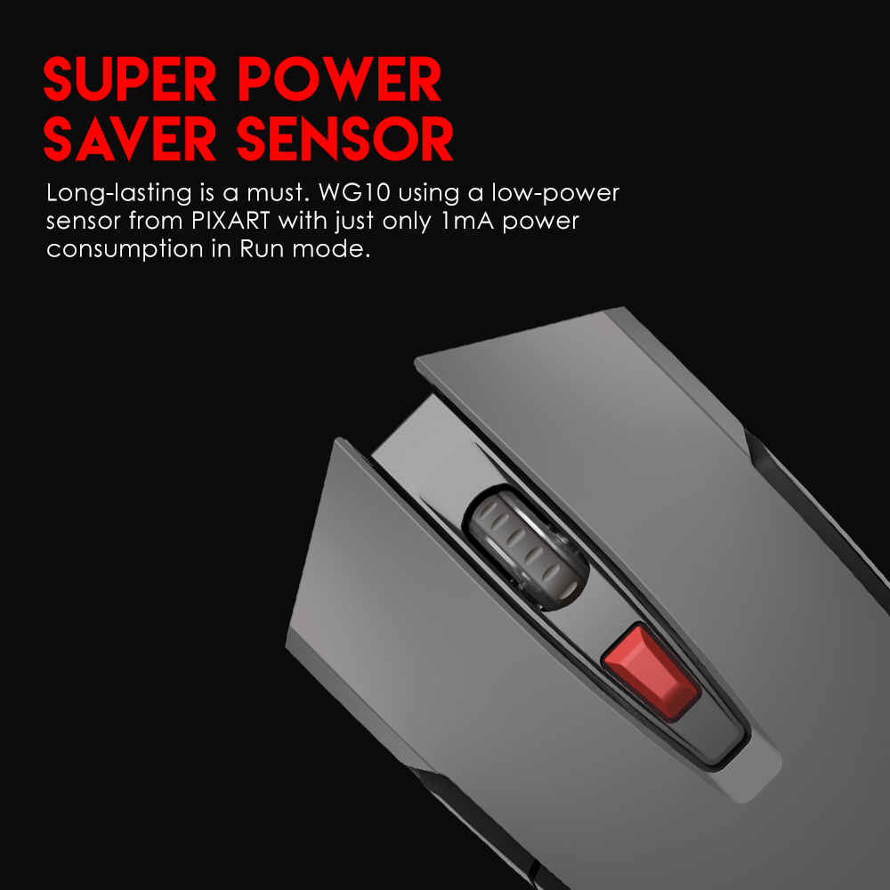 FANTECH WG10 RAIGOR II WIRELESS MOUSE - Image 6