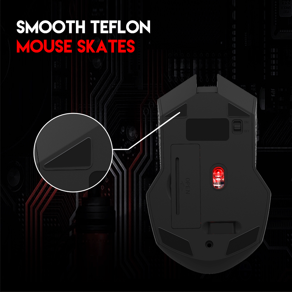 FANTECH WG10 RAIGOR II WIRELESS MOUSE - Image 5