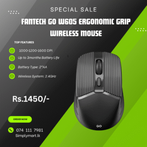 Fantech GO W605 Wireless Mouse